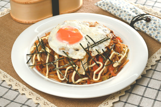 【每月優惠精選食譜】濃郁低卡🥕日式太陽炒麵🌞