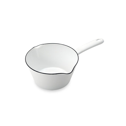 富士琺瑯 單柄琺瑯牛奶鍋 14cm