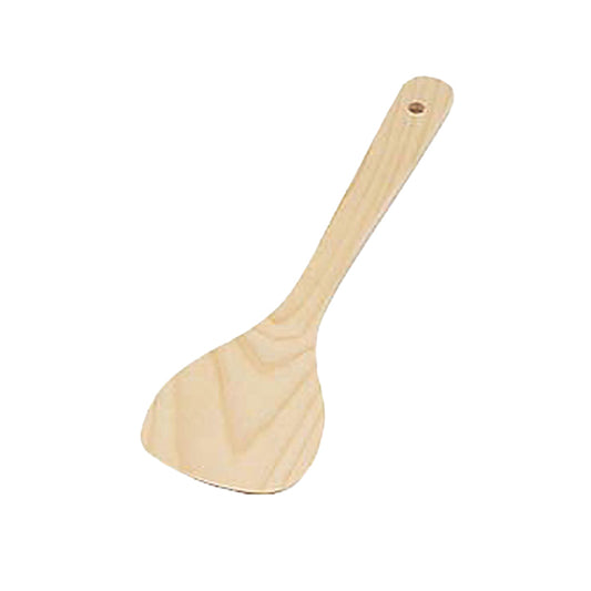 檜木製 圓頭鍋鏟 300mm