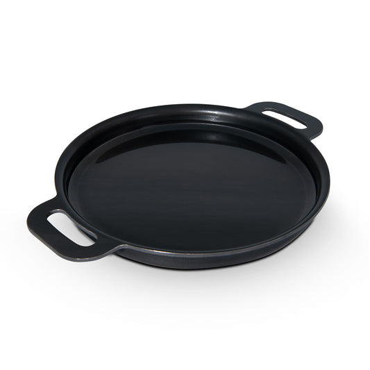 厚底圓形燒物鐵板煎鍋