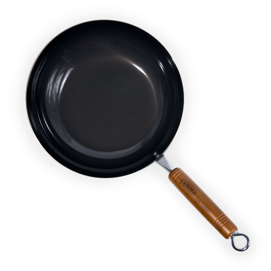 拋鍋專用不容易掉東西炒鍋 26cm