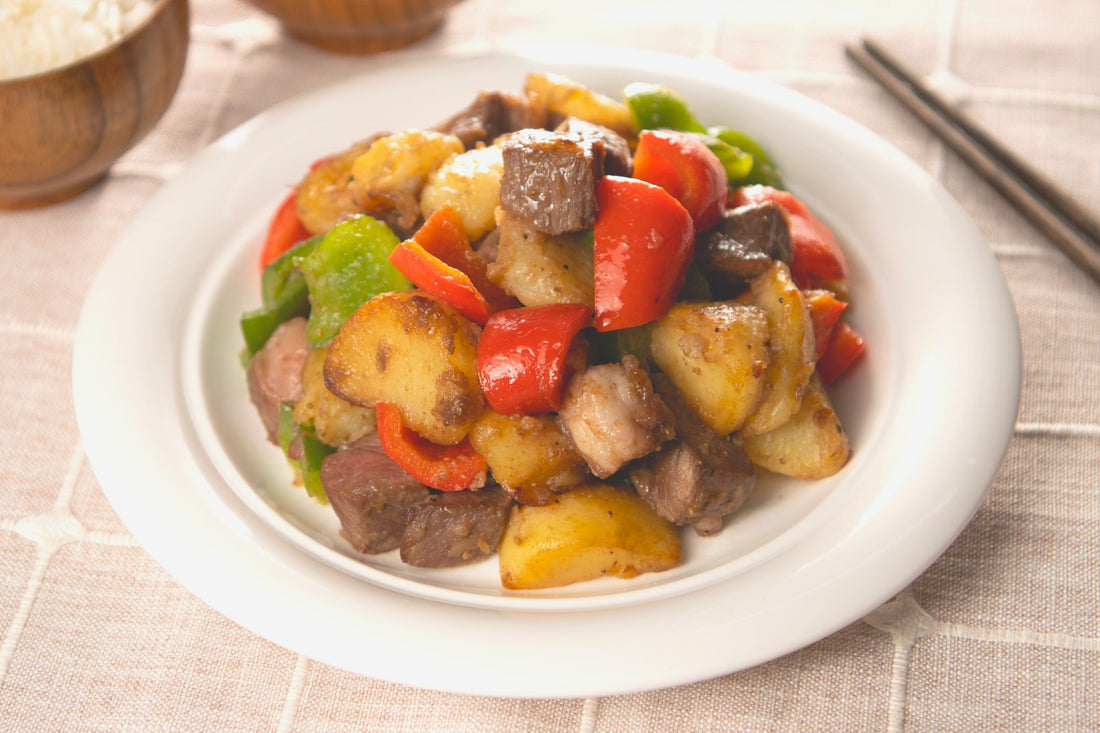 啖啖鑊氣🔥蜜椒薯仔牛柳粒🍖