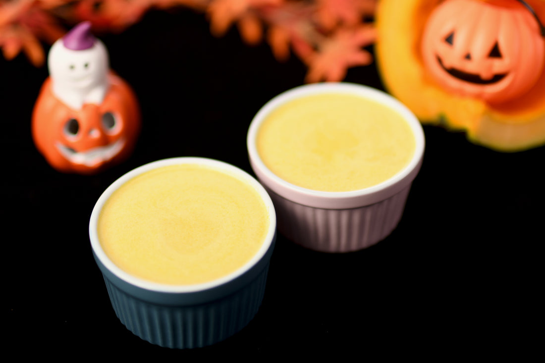 萬聖甜品👻南瓜牛奶布甸🍮