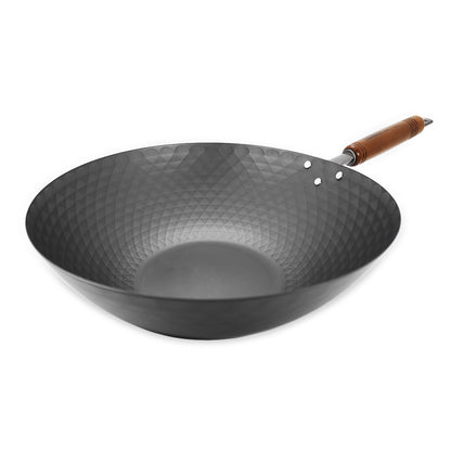頂級窒化鐵鍋系列 槌目北京鍋 33cm