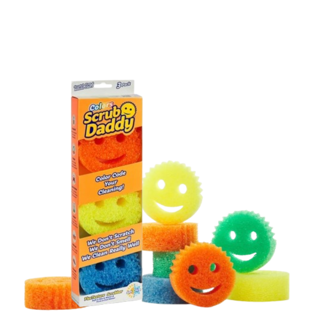 Scrub Daddy 「微笑海綿」(防刮、防臭、速乾)