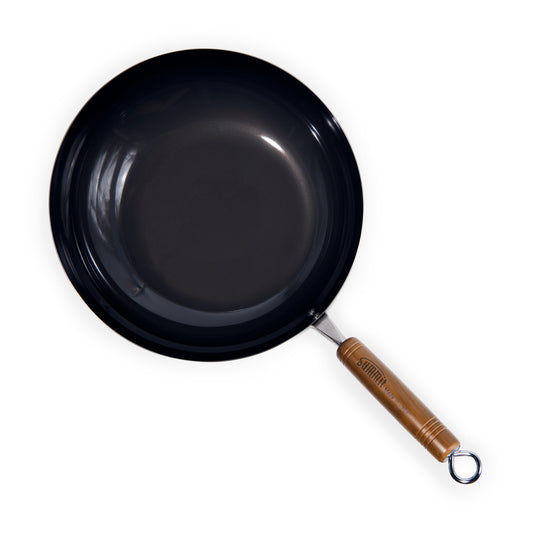 拋鍋專用不容易掉東西炒鍋 29cm