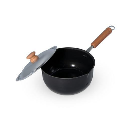 單柄連蓋炸鍋 16cm